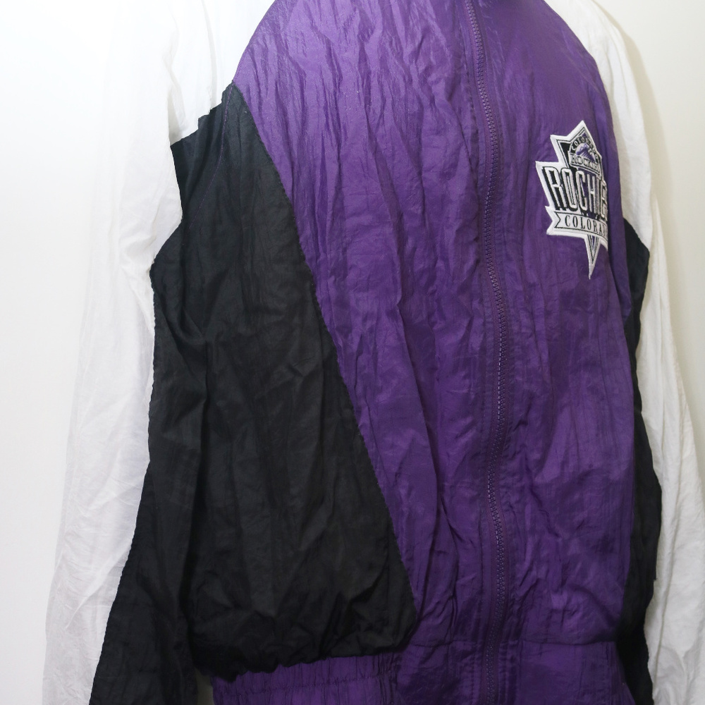 90's Vintage Logo7 "COLORADO ROCKIES" Jacket - Picture 5 of 7